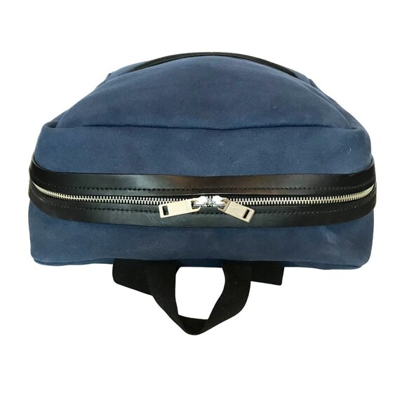 Jack Spade/Kate Spade Blue Backpack Zip Close - Picture 3 of 11